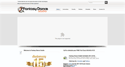 Desktop Screenshot of fantasydance.us